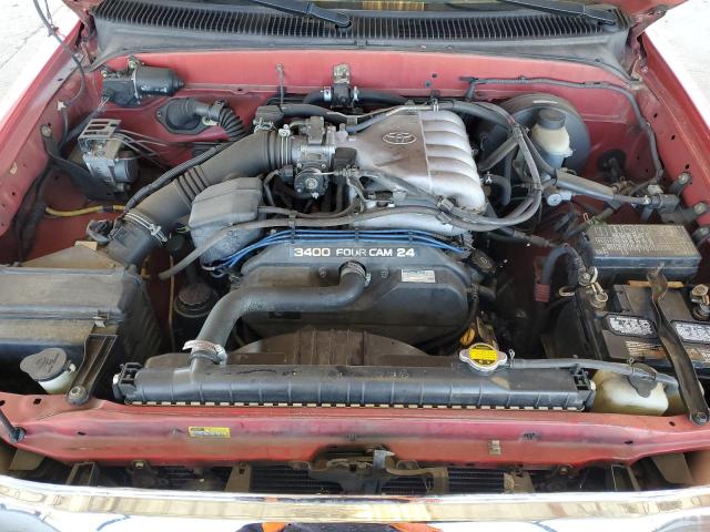 5TEGN92N93Z225048 - 2003 TOYOTA TACOMA DOUBLE CAB PRERUNNER RED photo 11