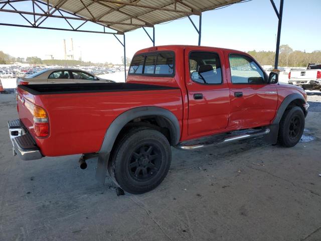 5TEGN92N93Z225048 - 2003 TOYOTA TACOMA DOUBLE CAB PRERUNNER RED photo 3