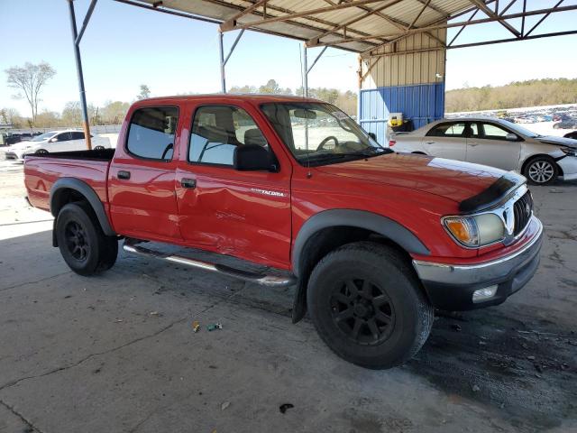 5TEGN92N93Z225048 - 2003 TOYOTA TACOMA DOUBLE CAB PRERUNNER RED photo 4