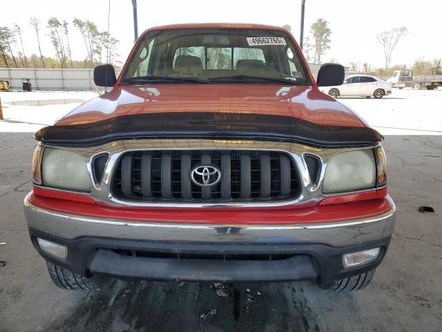 5TEGN92N93Z225048 - 2003 TOYOTA TACOMA DOUBLE CAB PRERUNNER RED photo 5