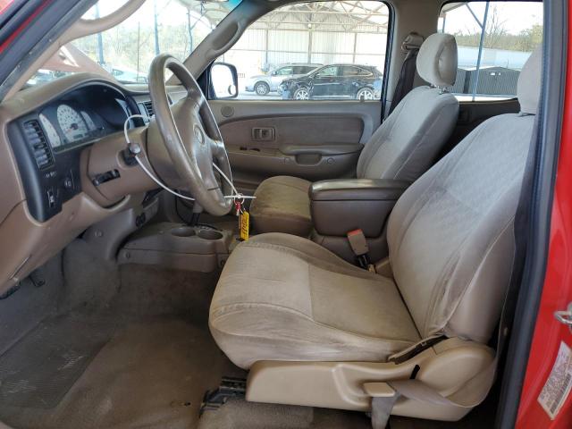 5TEGN92N93Z225048 - 2003 TOYOTA TACOMA DOUBLE CAB PRERUNNER RED photo 7