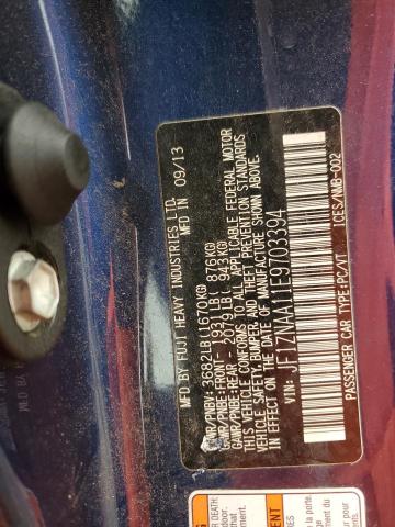 JF1ZNAA11E9703394 - 2014 TOYOTA SCION FR-S BLUE photo 12