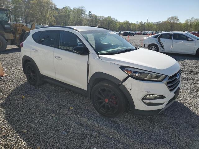 KM8J3CA22HU538986 - 2017 HYUNDAI TUCSON LIMITED WHITE photo 4