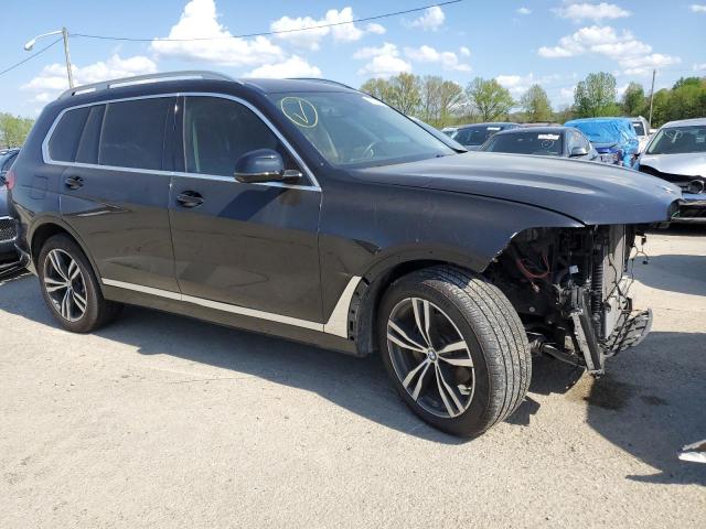 5UXCW2C09L9B68532 - 2020 BMW X7 XDRIVE40I BLACK photo 4