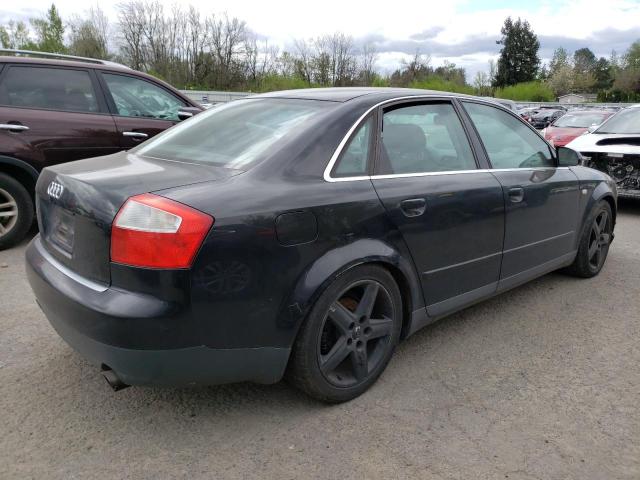 WAUJT68E62A308315 - 2002 AUDI A4 3.0 BLACK photo 3