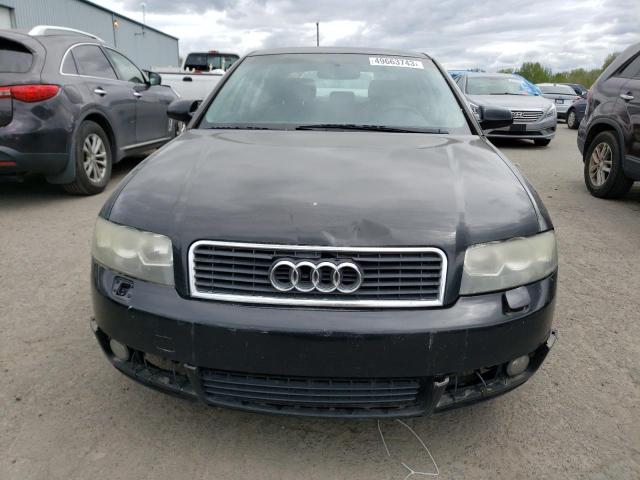 WAUJT68E62A308315 - 2002 AUDI A4 3.0 BLACK photo 5