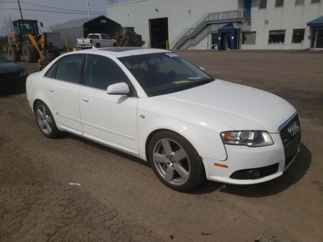 WAUDF68E28A159544 - 2008 AUDI A4 2.0T QUATTRO WHITE photo 4