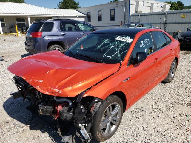 3VWC57BU2KM034901 - 2019 VOLKSWAGEN JETTA S ORANGE photo 2