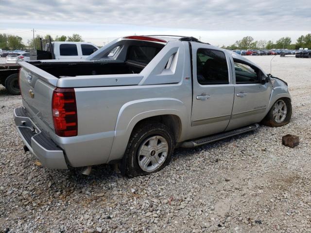 3GNTKFE35BG333684 - 2011 CHEVROLET AVALANCHE LT SILVER photo 3