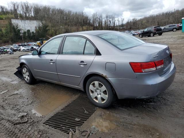 5NPET46C87H212616 - 2007 HYUNDAI SONATA GLS SILVER photo 2