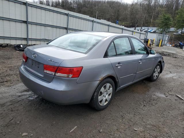 5NPET46C87H212616 - 2007 HYUNDAI SONATA GLS SILVER photo 3