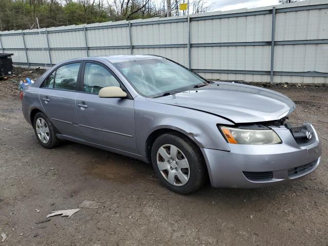 5NPET46C87H212616 - 2007 HYUNDAI SONATA GLS SILVER photo 4