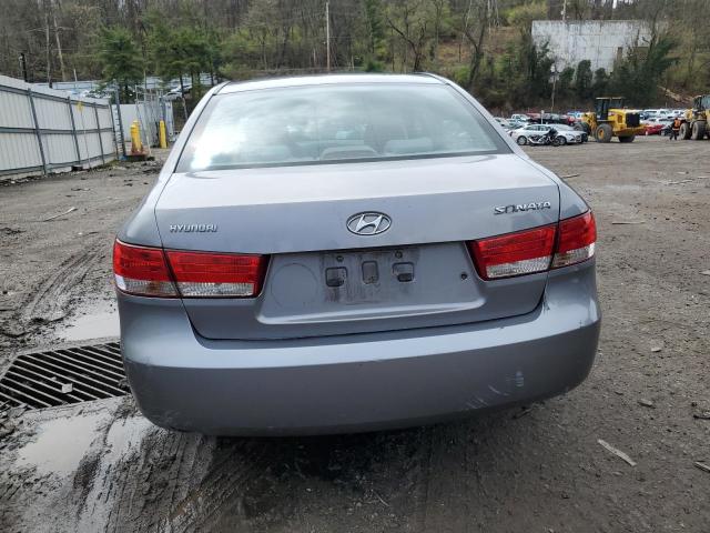 5NPET46C87H212616 - 2007 HYUNDAI SONATA GLS SILVER photo 6