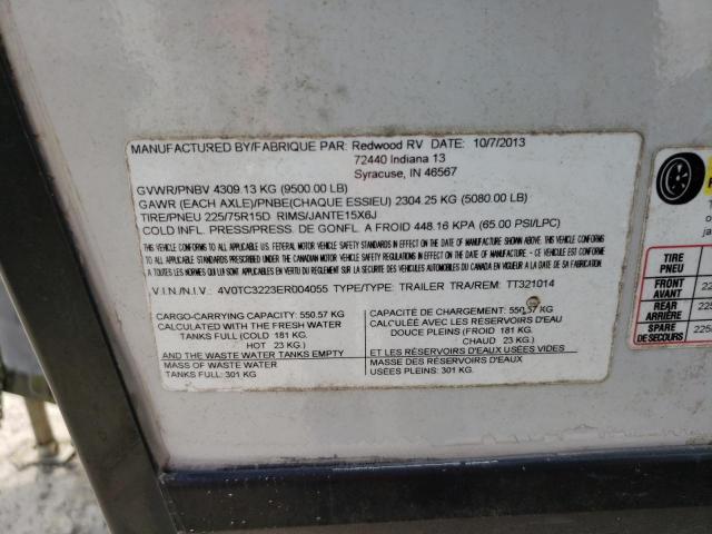 4V0TC3223ER004055 - 2014 CROS ELEVATION TWO TONE photo 10