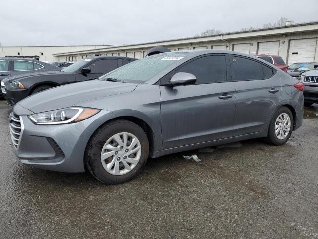 5NPD74LF3JH261440 - 2018 HYUNDAI ELANTRA SE GRAY photo 1