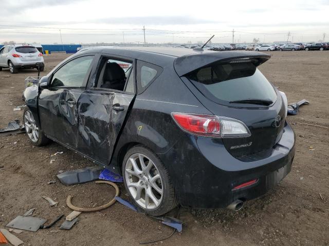 JM1BL1H30A1209156 - 2010 MAZDA SPEED 3 BLACK photo 2