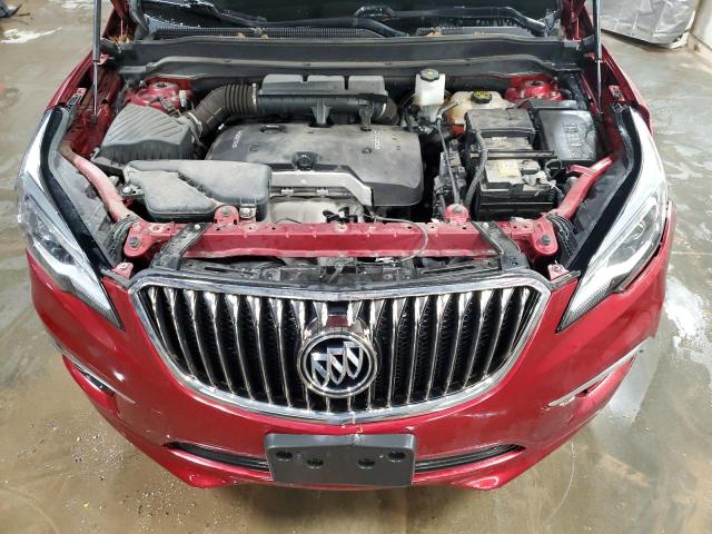 LRBFXASA9HD050335 - 2017 BUICK ENVISION PREFERRED წითელი ფოტო 11