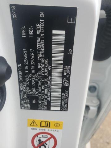 JTJYARBZ0J2104376 - 2018 LEXUS NX 300 BASE Biały zdjęcie 14