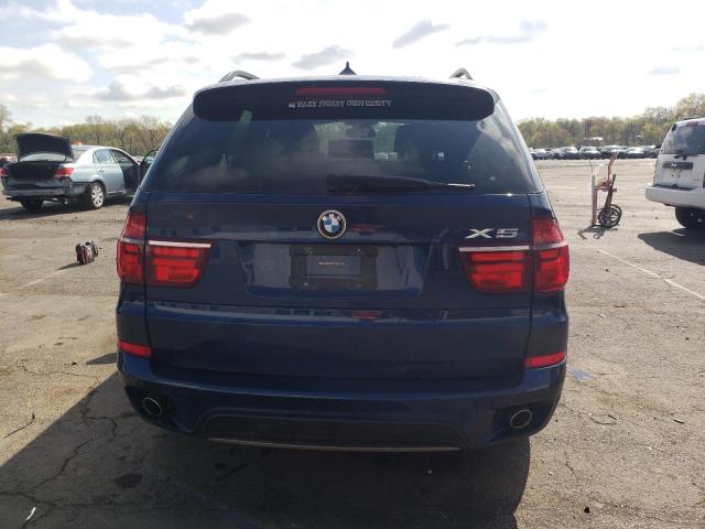 5UXZW0C52BL655158 - 2011 BMW X5 XDRIVE35D BLUE photo 6