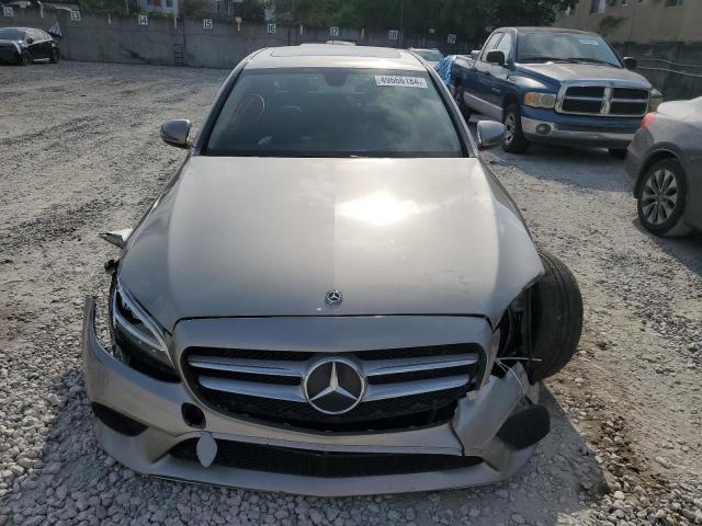 55SWF8DBXKU312817 - 2019 MERCEDES-BENZ C 300 SILVER photo 5