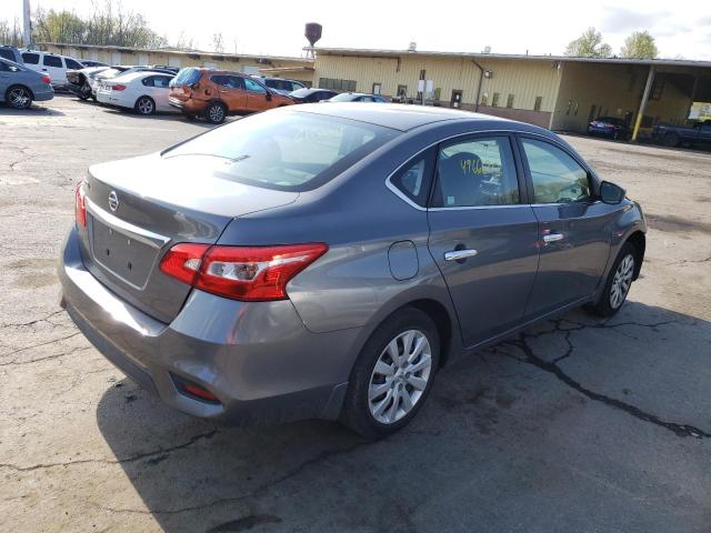 3N1AB7AP4GY303241 - 2016 NISSAN SENTRA S GRAY photo 3