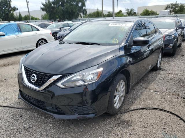 3N1AB7AP3KY425730 - 2019 NISSAN SENTRA S BLACK photo 1