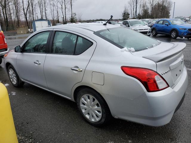 3N1CN7AP6HL806168 - 2017 NISSAN VERSA S SILVER photo 2