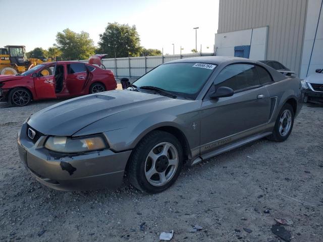 1FAFP40442F176667 - 2002 FORD MUSTANG GRAY photo 1