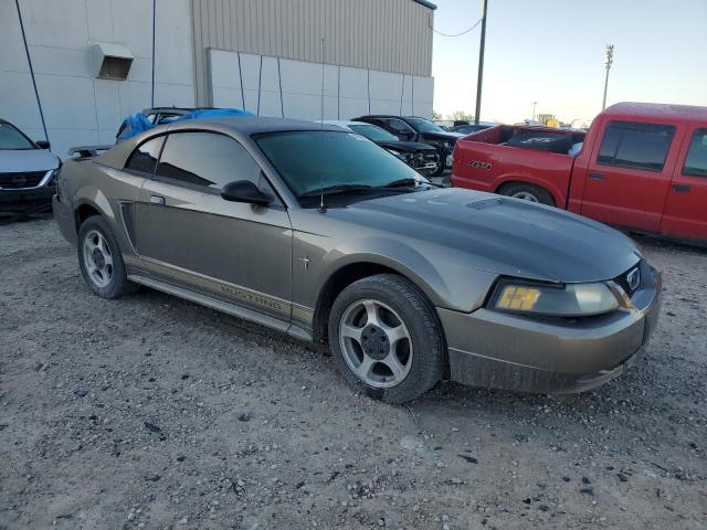 1FAFP40442F176667 - 2002 FORD MUSTANG GRAY photo 4