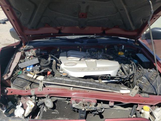JN8DR07X81W507564 - 2001 NISSAN PATHFINDER LE BURGUNDY photo 12