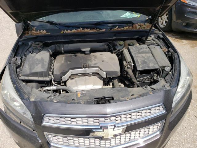 1G11H5SA0DF170936 - 2013 CHEVROLET MALIBU LTZ ნაცრისფერი ფოტო 11