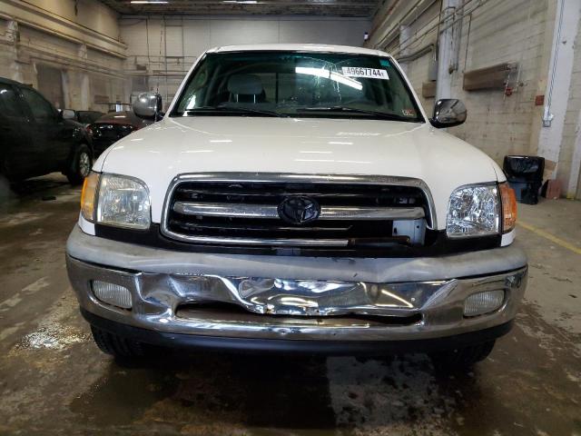 5TBRT3419YS053140 - 2000 TOYOTA TUNDRA ACCESS CAB თეთრი ფოტო 5