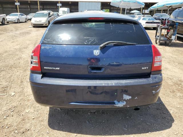 2D4FV48V05H167693 - 2005 DODGE MAGNUM SXT BLUE photo 6