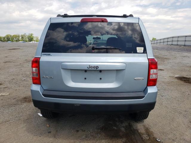 1C4NJRFB1DD114636 - 2013 JEEP PATRIOT LATITUDE BLUE photo 6