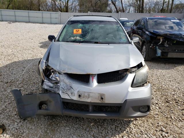 5Y2SL62894Z442475 - 2004 PONTIAC VIBE SILVER photo 5