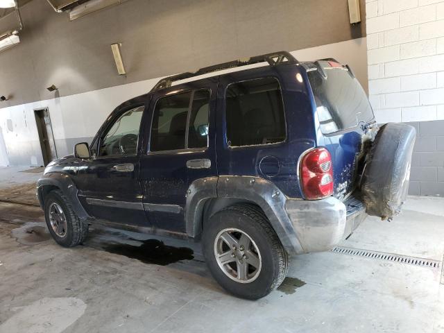 1J4GL38K06W178536 - 2006 JEEP LIBERTY RENEGADE BLUE photo 2