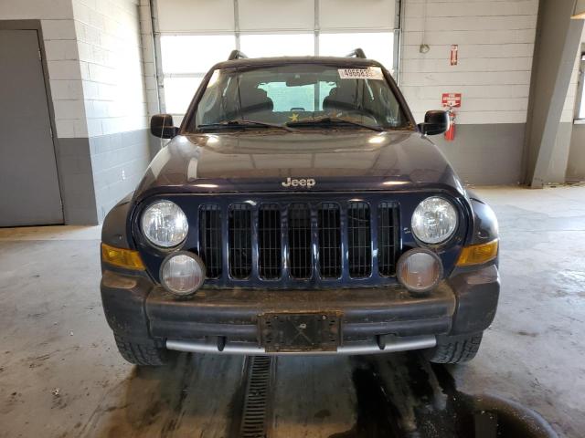 1J4GL38K06W178536 - 2006 JEEP LIBERTY RENEGADE BLUE photo 5