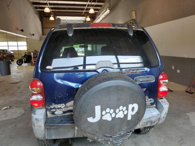 1J4GL38K06W178536 - 2006 JEEP LIBERTY RENEGADE BLUE photo 6