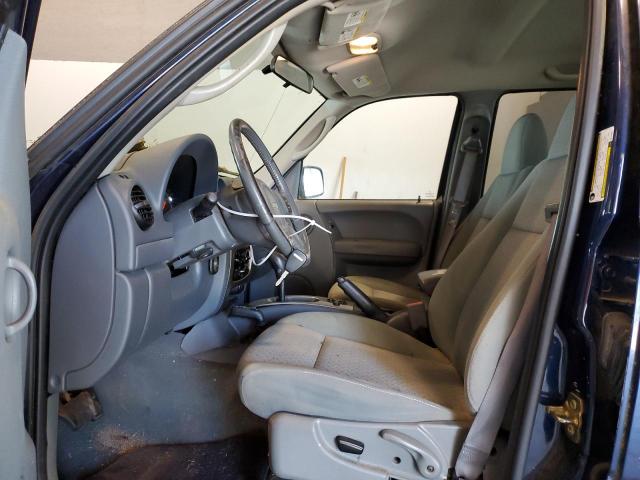 1J4GL38K06W178536 - 2006 JEEP LIBERTY RENEGADE BLUE photo 7