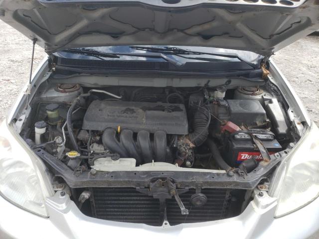2T1KR38E84C246984 - 2004 TOYOTA COROLLA MA XR SILVER photo 11