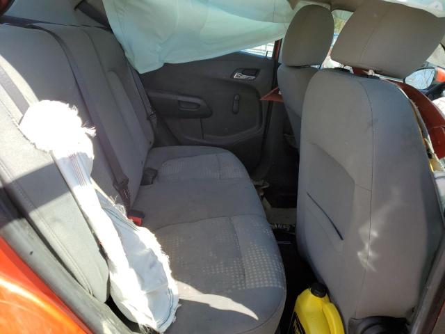 1G1JB6SG9D4211801 - 2013 CHEVROLET SONIC LS ORANGE photo 10