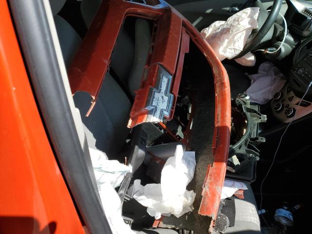 1G1JB6SG9D4211801 - 2013 CHEVROLET SONIC LS ORANGE photo 12