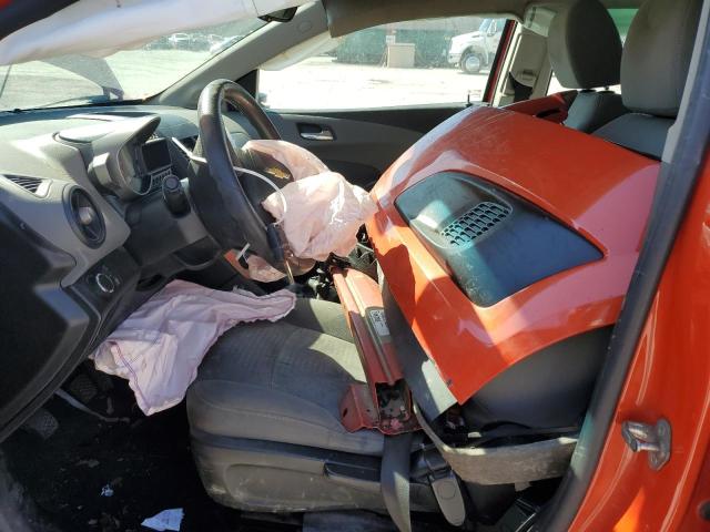 1G1JB6SG9D4211801 - 2013 CHEVROLET SONIC LS ORANGE photo 7