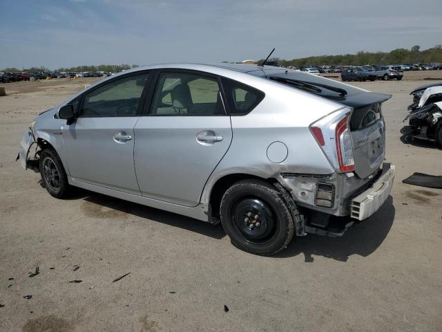 JTDKN3DU2C5458817 - 2012 TOYOTA PRIUS SILVER photo 2