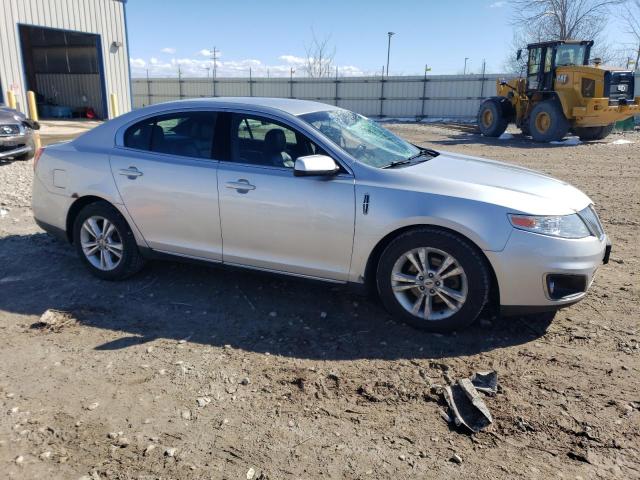 1LNHL9DR3AG602354 - 2010 LINCOLN MKS SILVER photo 4