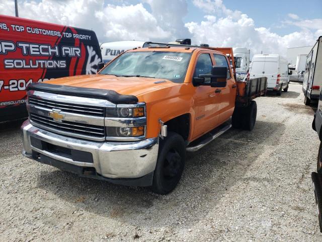 1GB4CYC85FF632270 - 2015 CHEVROLET SILVERADO C3500 ORANGE photo 1