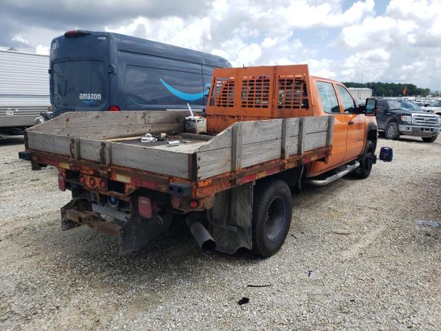 1GB4CYC85FF632270 - 2015 CHEVROLET SILVERADO C3500 ORANGE photo 3