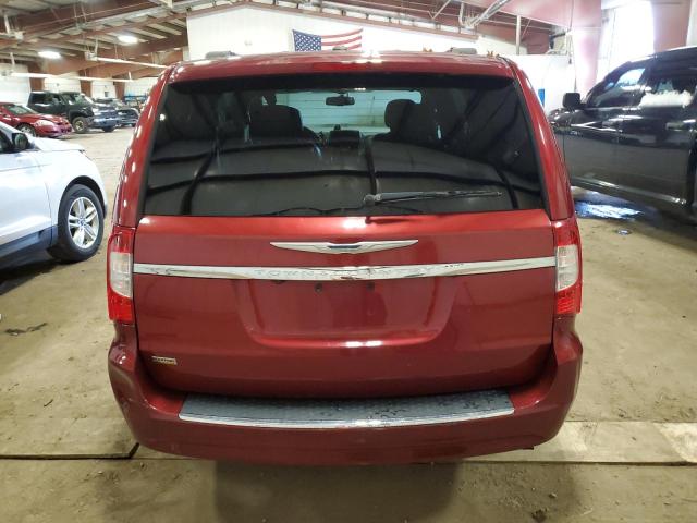 2C4RC1BG4ER433574 - 2014 CHRYSLER TOWN & COU TOURING BURGUNDY photo 6