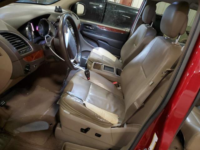 2C4RC1BG4ER433574 - 2014 CHRYSLER TOWN & COU TOURING BURGUNDY photo 7