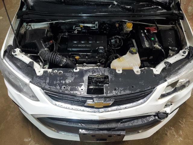 1G1JG6SB3K4104097 - 2019 CHEVROLET SONIC WHITE photo 11